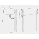 Alpaka Zip Clutch 拉鏈手拿包 (橙色)